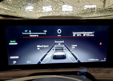 2024 Nissan Ariya Evolve+ z USA, uszkodzony, nr VIN JN1DF0BB1RM733505